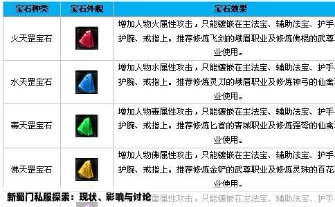 新蜀门私服探索：现状、影响与讨论